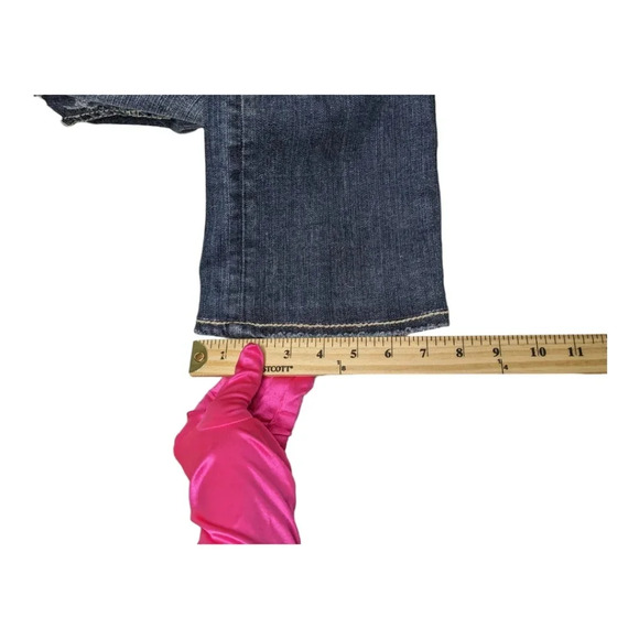 Silver Suki Womens Size W29/L32 Mid Straight Leg Stretchy Jeans Dark Wash - Picture 15 of 15